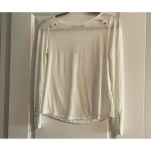 Brand new White House Black market blouse size XXS white with tags